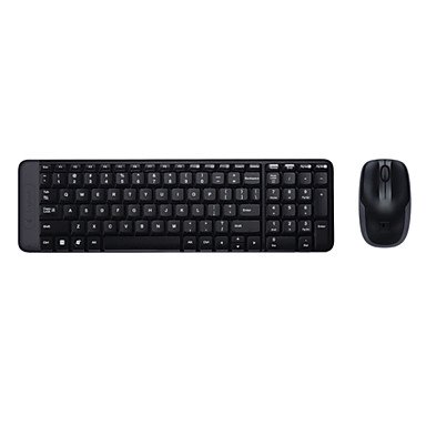 Logitech MK220 Wireless Mouse+Keyboard Black – Epic Computers