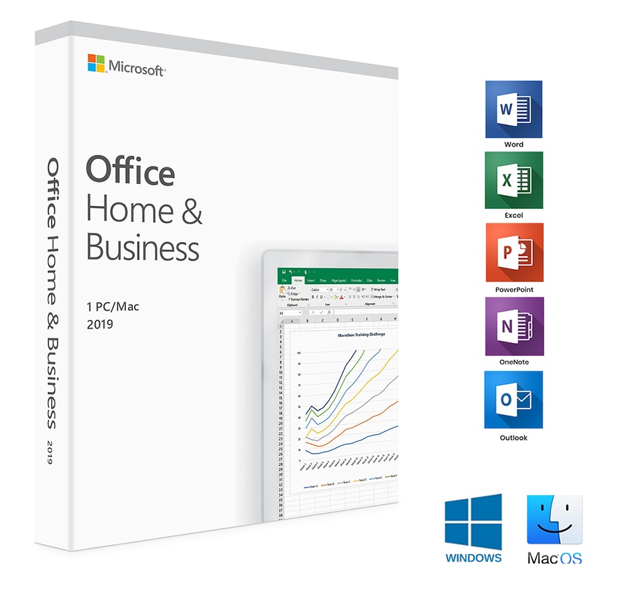 Microsoft Office Home and Business 1Pc/Mac 2019 – Epic Computers