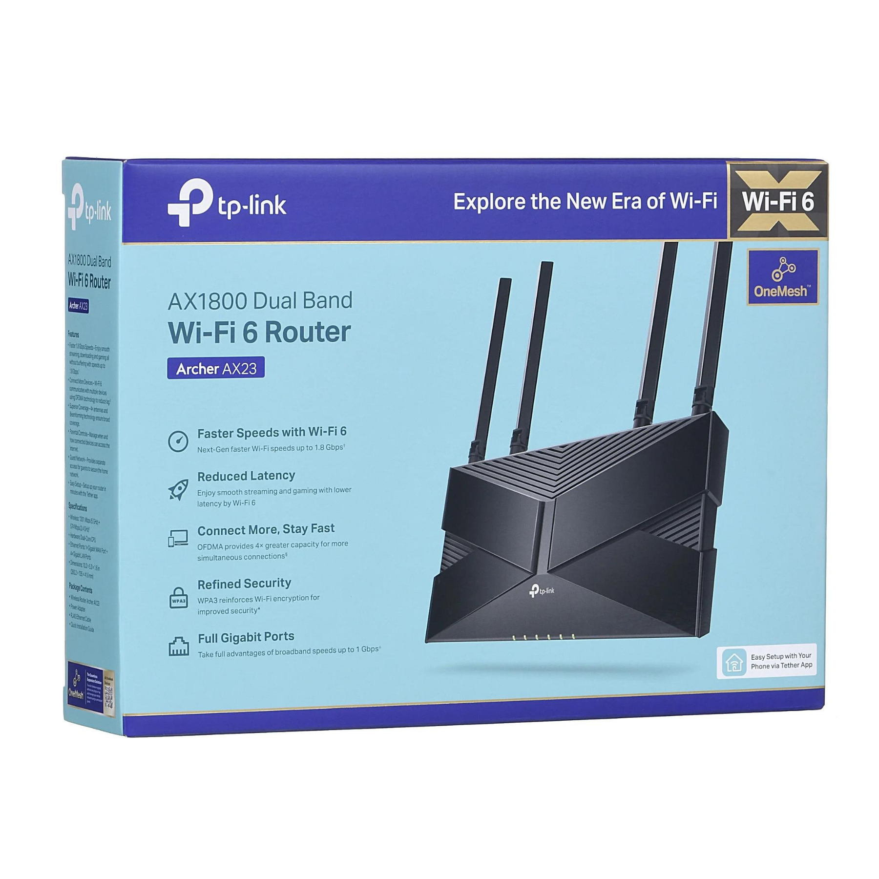 TP Link AX1800 Dual-Band Wi-Fi 6 Router | Archer AX23 – Epic Computers