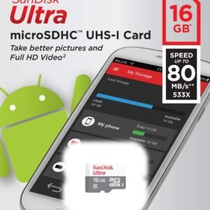 SanDisk Ultra microSDHC Card 16GB 80MB/s - Image 2