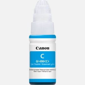 Canon Ink GI-490C Cyan Ink Bottle - Image 2