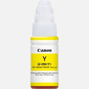 Canon GI-490Y Yellow Ink Bottle - Image 1