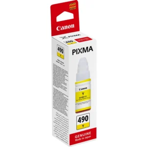 Canon GI-490Y Yellow Ink Bottle - Image 2