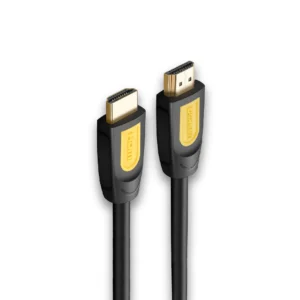 UGREEN 1M HDMI ROUND CABLE - YELLOW/BLACK (10115) - Image 2