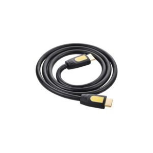 UGREEN 1M HDMI ROUND CABLE - YELLOW/BLACK (10115) - Image 3