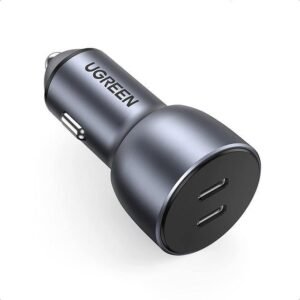 UGREEN 50W  Dual USB-C PD Fast Car Charger (70594) - Image 2