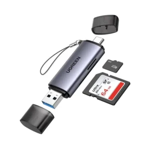 UGREEN 2-in-1 USB C OTG Card Reader (50706) - Image 1