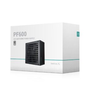 DEEPCOOL PF600 PFC Max 80 Plus 600w Power Supply - Image 1