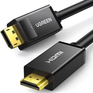 UGREEN DP male to HDMI male cable 1M black (10238) - Image 1