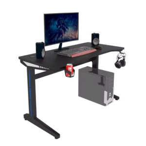 Ergonomic RGB Gaming Desk 120x60cm Computer Table - Image 1