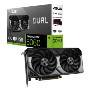 ASUS Dual GeForce RTX 5060 8GB OC Graphics Card - Image 1