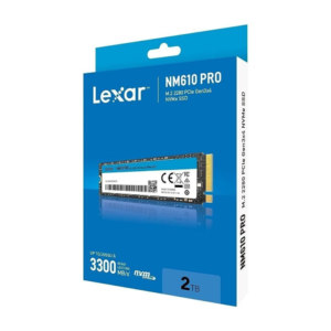 Lexar NM610 Pro M.2 2280 PCle Gen 3x4 NVMe 2TB SSD - Image 1