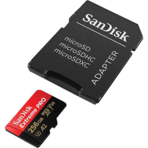 SanDisk Extreme MicroSDXC UHS-I Card 256GB - Image 1