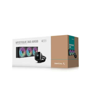 DeepCool MYSTIQUE 5th Gen 360 ARGB Liquid Cooler with LCD Screen - Image 1