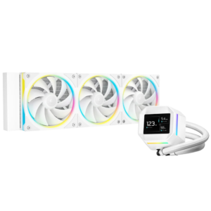 DeepCool LM360 WH 6th Gen ARGB Liquid Cooler with 2.4" LCD Screen - Image 2