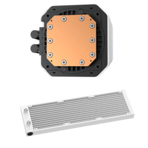 DeepCool LM360 WH 6th Gen ARGB Liquid Cooler with 2.4" LCD Screen - Image 3