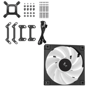 DeepCool MYSTIQUE 5th Gen 360 ARGB Liquid Cooler with LCD Screen - Image 4