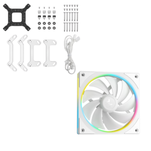 DeepCool LM360 WH 6th Gen ARGB Liquid Cooler with 2.4" LCD Screen - Image 4