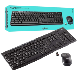 Logitech MK270 Wireless Combo Keyboard and Mouse - Image 1